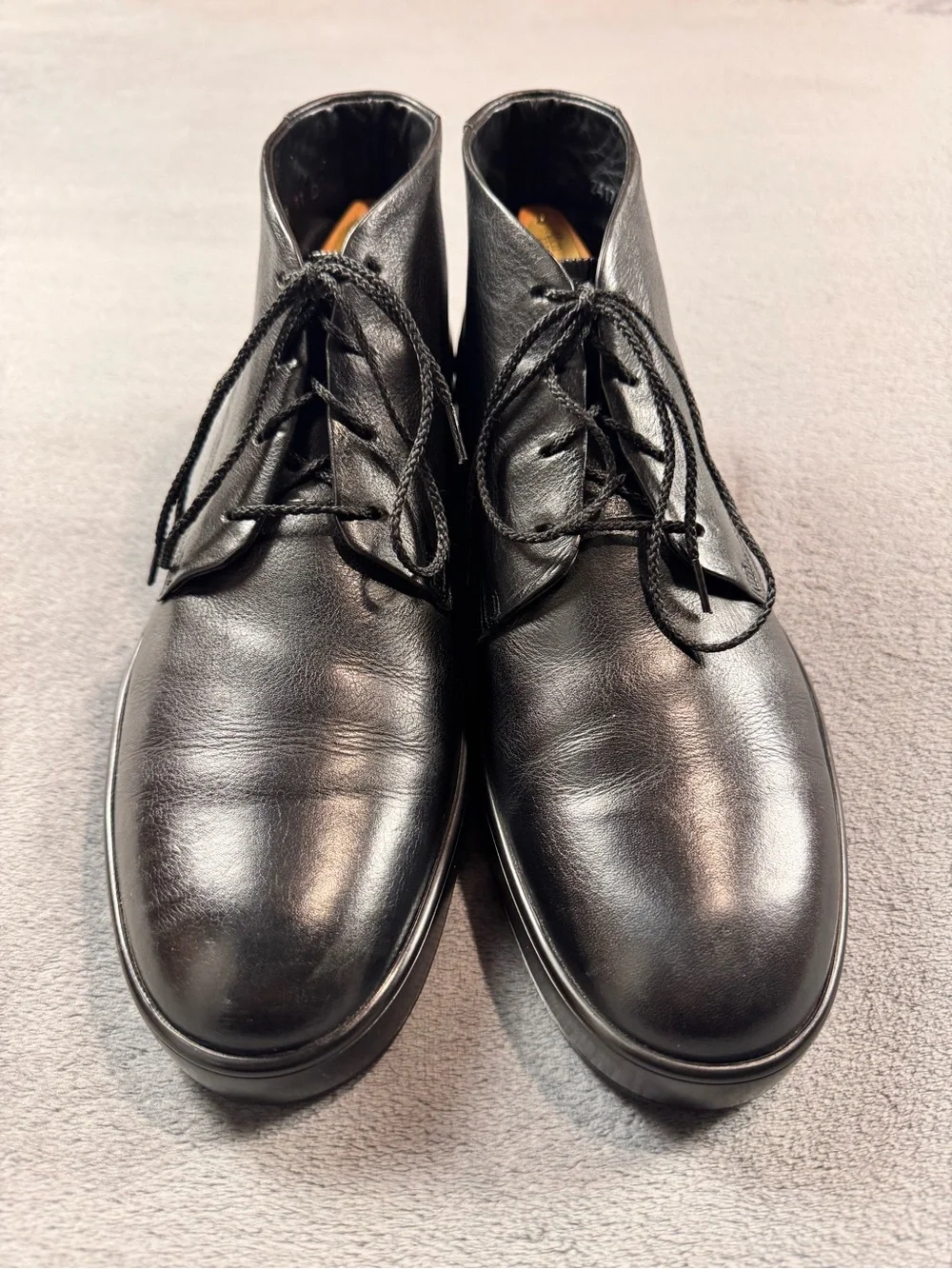 Allen Edmonds Driggs Black Leather Chukka Boots